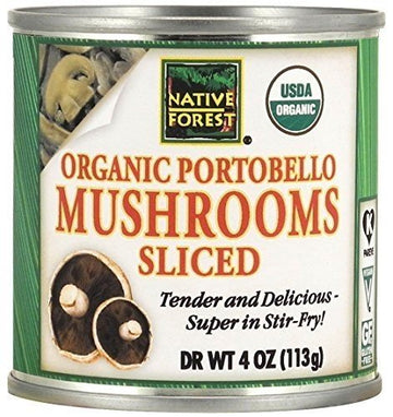 Native Forest Organic Sliced Portobello Mushrooms (12X7Oz)