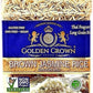 Golden Brown Jasmine Rice - Naturally Sourced Thai Fragrant Long Grain Gluten Free GMO free Vegan Kosher Halal Rice - 32OZ (2Lb)
