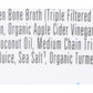 Bonafide Provisions Fresh Organic Lemon, Turmeric and Coconut Keto Broth, Frozen 8 fl oz - Gluten-Free, Grain-Free, Dairy Free P