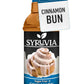 Syruvia Sugar-Free Cinnamon Bun Coffee Syrup - 25.4 fl oz Premium Coffee Flavoring Syrup - 0 Calorie-Kosher Coffee Syrups, Glute