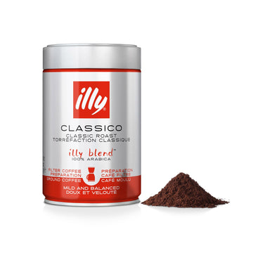 illy caffe ground coffee Medium grind Medium Roast 88 Oz for Drip coffeemakers & French Presses