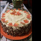 74Pcs Edible Fall Leaves Gold Cupcake Toppers Autumn Maple Leaves Wafer Rice Paper Cake Food Decoration Mixed 2 Size