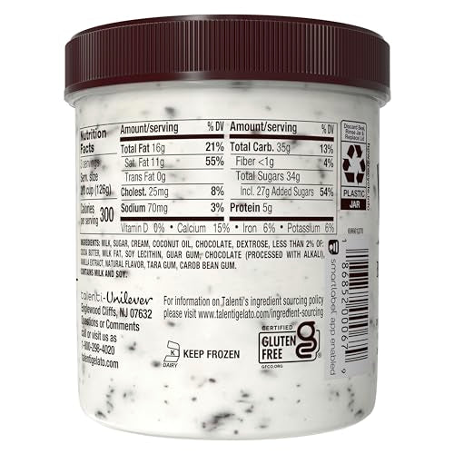 Talenti, Peppermint Bark, 16 oz (frozen)