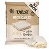 Deluxe & Bla Bla Chocolate Covered Rice Cakes 57 Pack - Whole Grain, Gluten-Free, Kosher, Low-Calorie Snack - Coated with White 