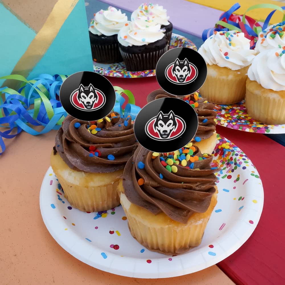 St. Cloud State University Secondary Cupcake Picks Toppers Decoration Set Of 6