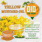 G7 Grains Organic Yellow Mustard Oil (15 Liter) Cold Pressed/Wood Pressed Oil | Pile Sarso/Yellow Mustard Kachi Ghani Ka Tel