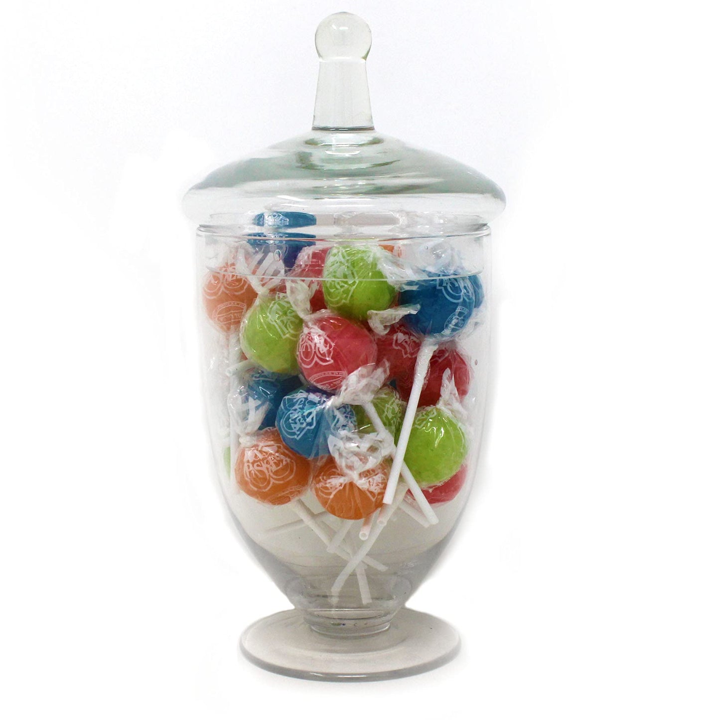 Rambue Ball Lollipop Suckers, Assorted Colors, Hard Candy  , 31 Count, Kosher Certified, Individually Wrapped