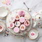 Fyeoxle 36Pcs Edible Floral Happy Mother'S Day Cupcake Toppers Wafer Paper Love Mom Thank You Mom Cupcake Picks Edible Flower Mo