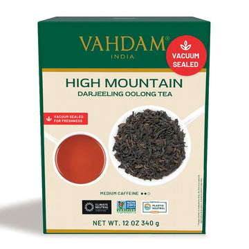Vahdam, High Mountain Oolong Tea Leaves From Himalayas - 340G/12Oz (170 Cups) High Elevation Grown | Vacuum Sealed | Brew Hot, I
