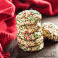 SweetGourmet Jingle Mix | Red Green White Christmas Nonpareils | 2 Pounds