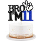 Bro I'm 11 Cake Topper- 11th Birthday Cake Picks, Officially Teenager Cake Topper, Boy 11th Birthday Cake Decorations - 11 Years