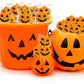 Fruidles Halloween Pumpkin Lollipop Suckers Candy, Spooky, Goody Bag Fillers, Individually Wrapped (24-Pack)