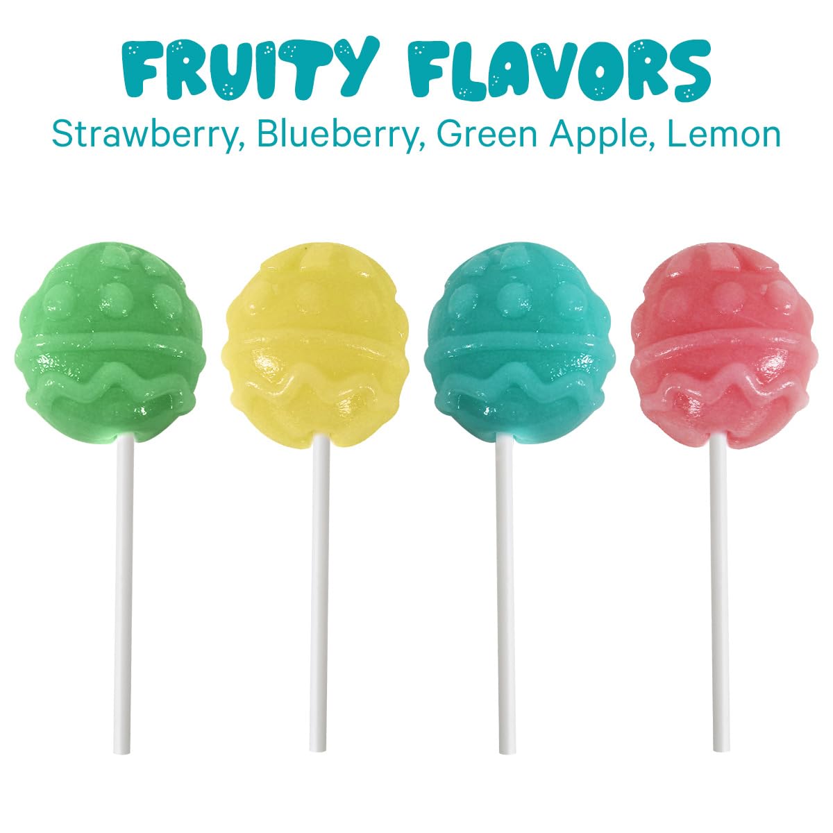 Easter Egg Lollipops Treats For Kids, School And Party Favor Bag Fillers - Bulk Easter Candy Individually Wrapped Easter Suckers For Easter Basket Stuffers And Spare Time Indulgence, 16 Count