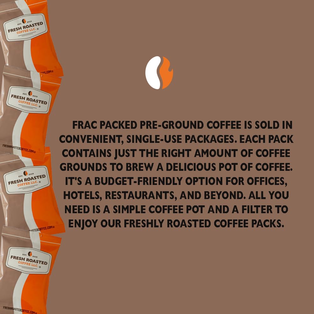 Fresh Roasted Coffee, Organic Colombian, Pre-Ground Fractional Packs, 2.25 Ounce, 36 Count