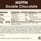 INBITE Gluten-Free Muffins | Double Chocolate | 6 Count | 25.2 Oz | Microwaveable, Lactose-Free, Kosher Pareve