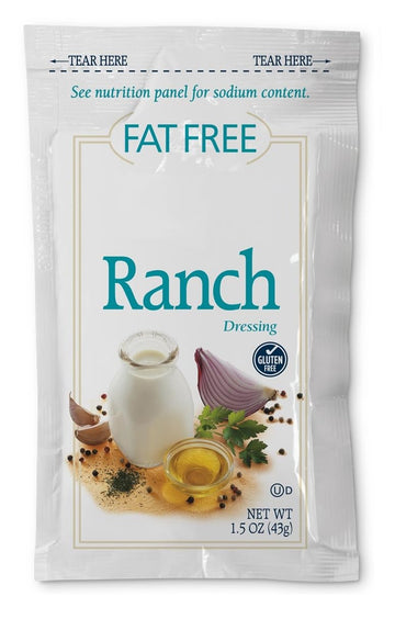 Salad Dressing Packets - Variety Pack 1.5Oz - 15 Count (Fat Free Variety)