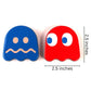 Pacman Ghost Sours (2 Pack) Cherry And Blue Raspberry Ghost Shaped Candies With 2 Gosutoys Stickers