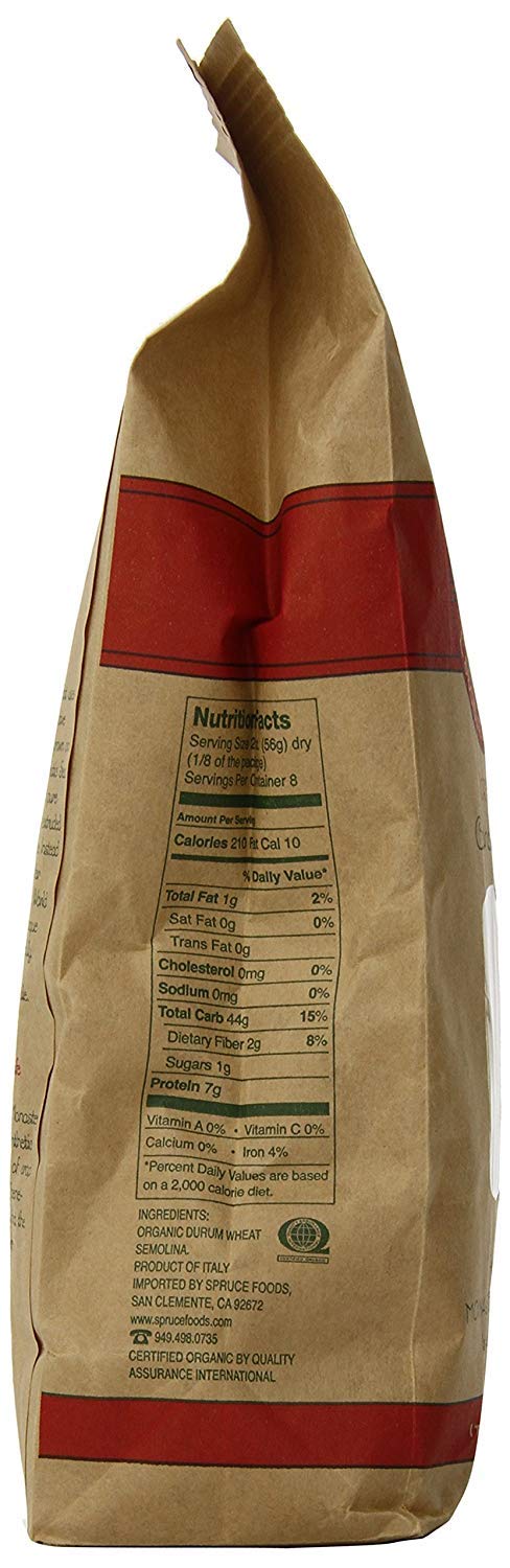 Montebello Organic Conchiglia, 16 Ounce, 4 Count
