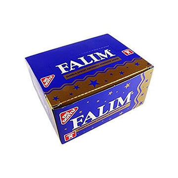 Falim Sugar Free Chewing Gum, 100 Count - Damla Sakizli Flavor, Jawline Chewing Gum for Fresh Breath and Enjoyment