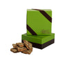 Toffee to Go Dark Chocolate Pecan Toffee 1 lb Signature Green Gift Box | Hand Crafted | Gluten Free | Kosher Certified | No Adde