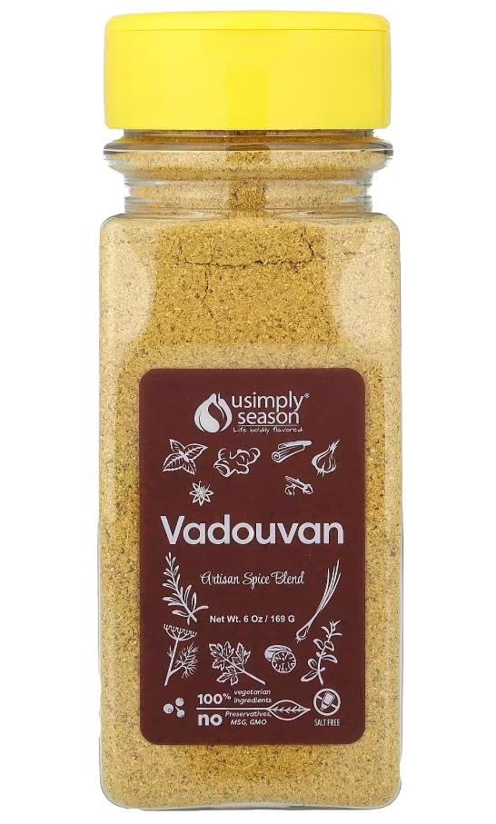 USIMPLY SEASON Vadouvan Curry Spice Blend - Vegan, Non-GMO, 6 oz, Model USS2011