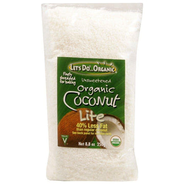 Shredded Coconut Lite 8.80 Ounces (Case Of 12)