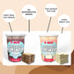 G-BOX Freeze Dried Ice Cream Cubes, Vanilla Flavor, 2.5 oz - Perfect for Camping, Outdoor, Party, NASA Space Dessert