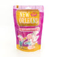 Taffy Shop New Orleans Mardi Gras Salt Water Taffy - Gourmet Soft Chewy Candy, Variety Pack, Bulk Sweet Snack, Fresh Gift & Glut