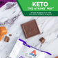 Atkins Endulge Milk Chocolate Caramel Squares, Dessert Favorite, Good Source Of Fiber, 1G Sugar, 90 Count