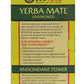 Ecoteas Organic Yerba Mate Unsmoked Tea 24 Bags (Pack Of 3)