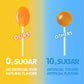 Dc24 Daily Care Sugar Free Lollipops With Vitamin C, Healthy Suckers With Xylitol, Fruit Flavored Hard Candy For Kids, Non-Gmo,
