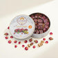 Zaitoune Rose Covered Turkish Delight - 9 Oz | Stuffed With Pistachios & Cashews | Coated With Dried Rose Petals | Authentic Luxury Lokum Sweets In Beautiful Gift Tin | Handmade, Individually Wrapped