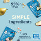 (Pack Of 7) Gerber Natural Whipped Melts Banana Pear Baby Snack, 0.85 Oz