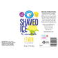 Hypothermias Shaved Ice And Snow Cone Syrup Unsweetened Flavor Concentrate - 4 Fl Oz - Makes 1 Gallon Of Ready To Use Syrup - Le