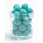 LYZAS SWEETS &   Barnetts Mega Sour  s - Extremely Sour Candy - 3.2 oz Bag - Blue Raspberry