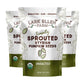 Lark Ellen Farm Sprouted Organic Pumpkin Seeds  Unsalted Raw Pumpkin Seeds Organic  Pepitas  Vegan  Non GMO  Gluten Free  Paleo  and Keto Friendly (14 oz  3 Pack)