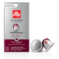 Illy Aluminum Espresso Capsules for Nespresso - Intenso Bold Roast Coffee - 10 Count (Pack of 5) - Full of Flavor, Notes of Cocoa