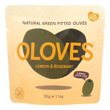 Oloves - Lemon & Rosemary - 30g (Case of 10)10