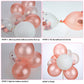 Outus Latex Confetti Balloon Cloud Cake Topper Acrylic Happy Birthday Cake Topper Mini Balloon Garland Cake Decorations for Birt