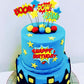 Gallarato Superhero Birthday Cake Topper Happy Birthday Cake Decorations For Hero Themed Birthday Party Supplies Superhero Birth
