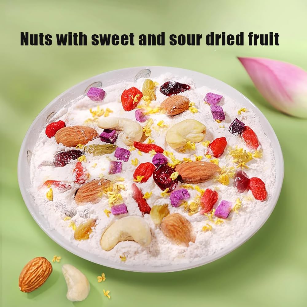 500G Osmanthus Fragrant Nuts Lotus Root Starch Powder Breakfast Meal