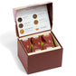 Tea Forte Frank Lloyd Wright 3-Piece Tea Gift Set With Sienna Stoneware Cup With Tea Tray And 10 Count Mini Presentation Box, 2
