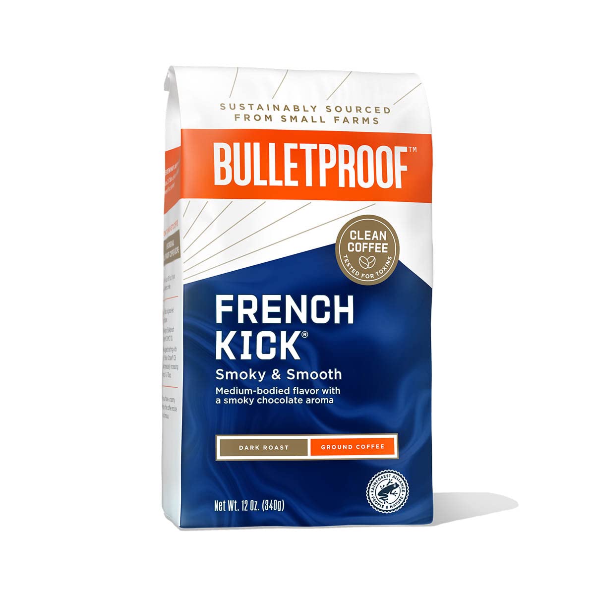 Bulletproof French Kick Dark Roast Ground, 12 oz