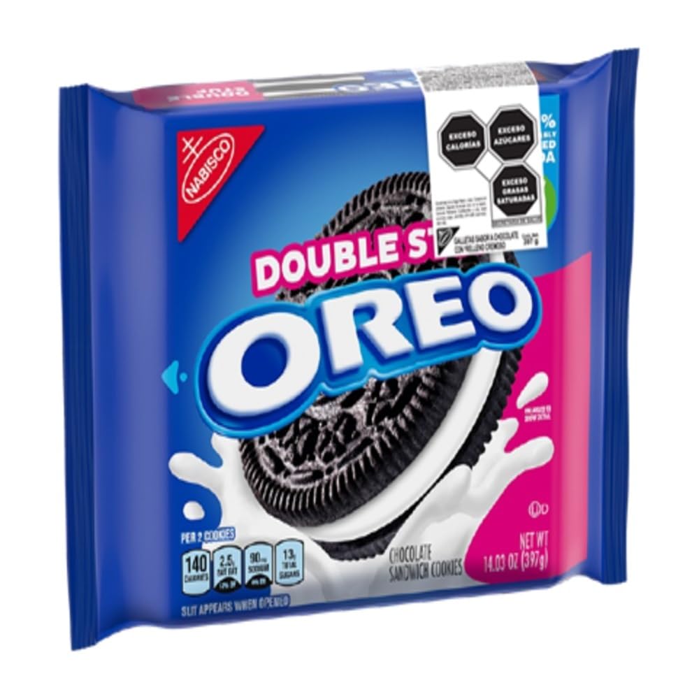 OREO Double Stuf Chocolate Sandwich Cookies, 12 - 14.03 oz Packs