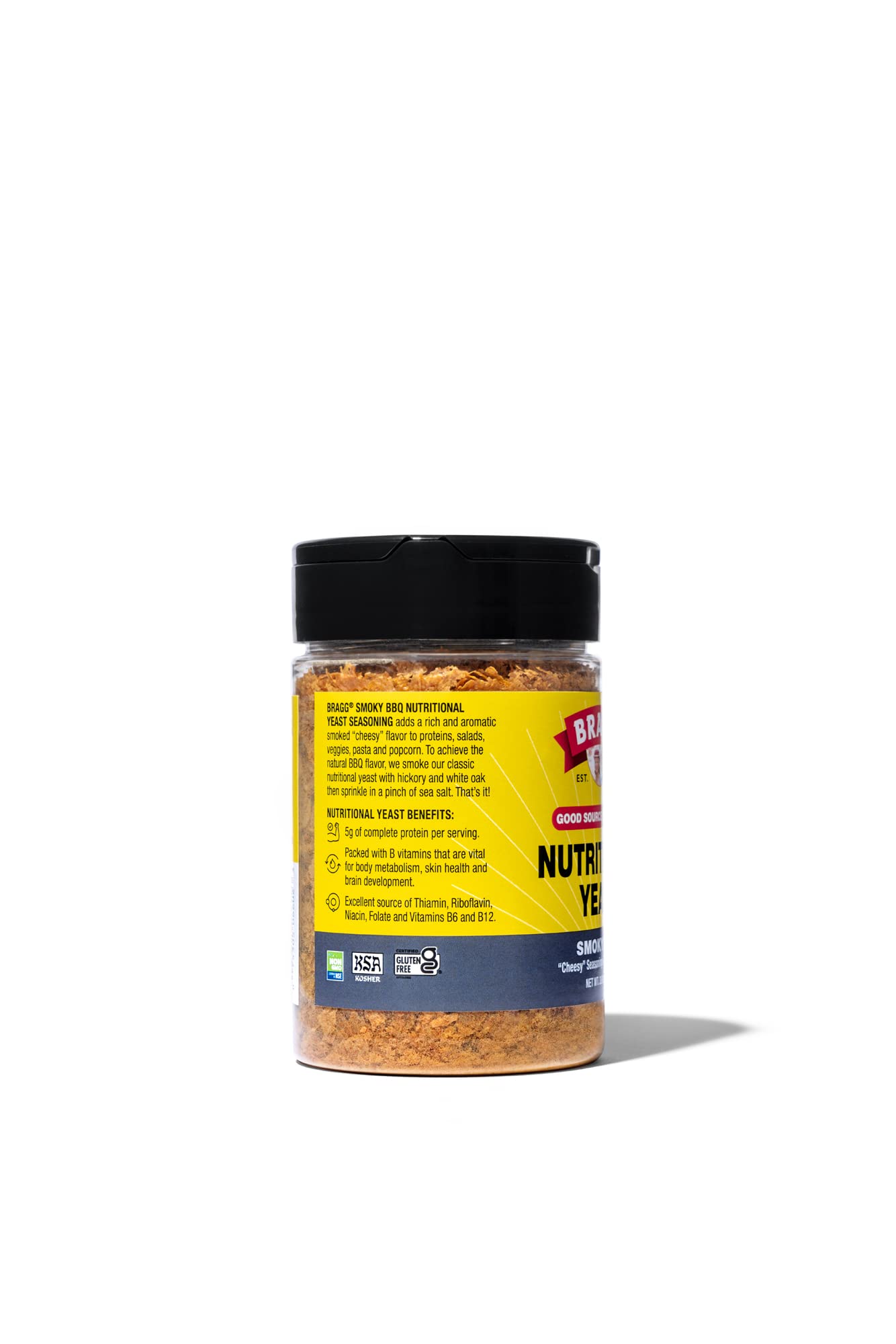 Bragg Nutritional Yeast Seasoning Variety Pack - (2 Pack) 3 oz - Dairy-Free Parmesan Cheese Substitute - Perfect for Salads, Pas