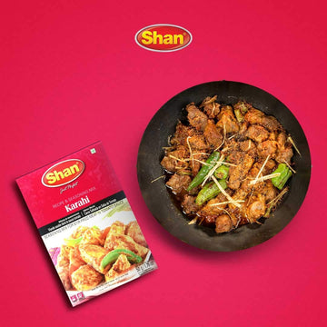 Shan - Karahi Seasoning Mix (50G) - Spice Packets For Karahi Masala (Pack Of 4)
