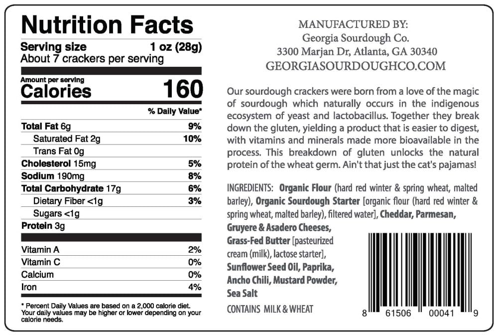 Georgia Sourdough Cheese  Ers 12 X 4 Oz