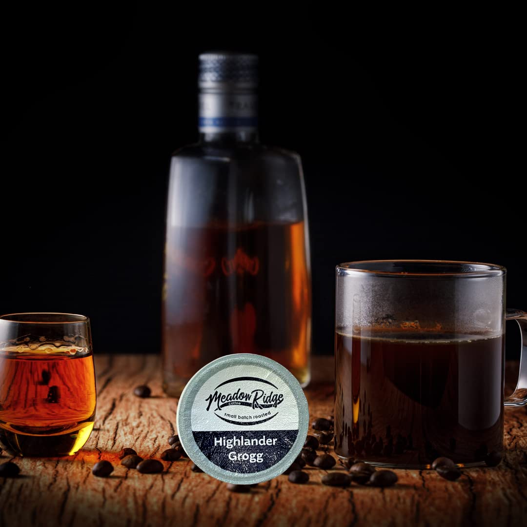 Meadow Ridge Coffee Highlander Grogg 100% Arabica Coffee Single Serve Cups - 24 Count