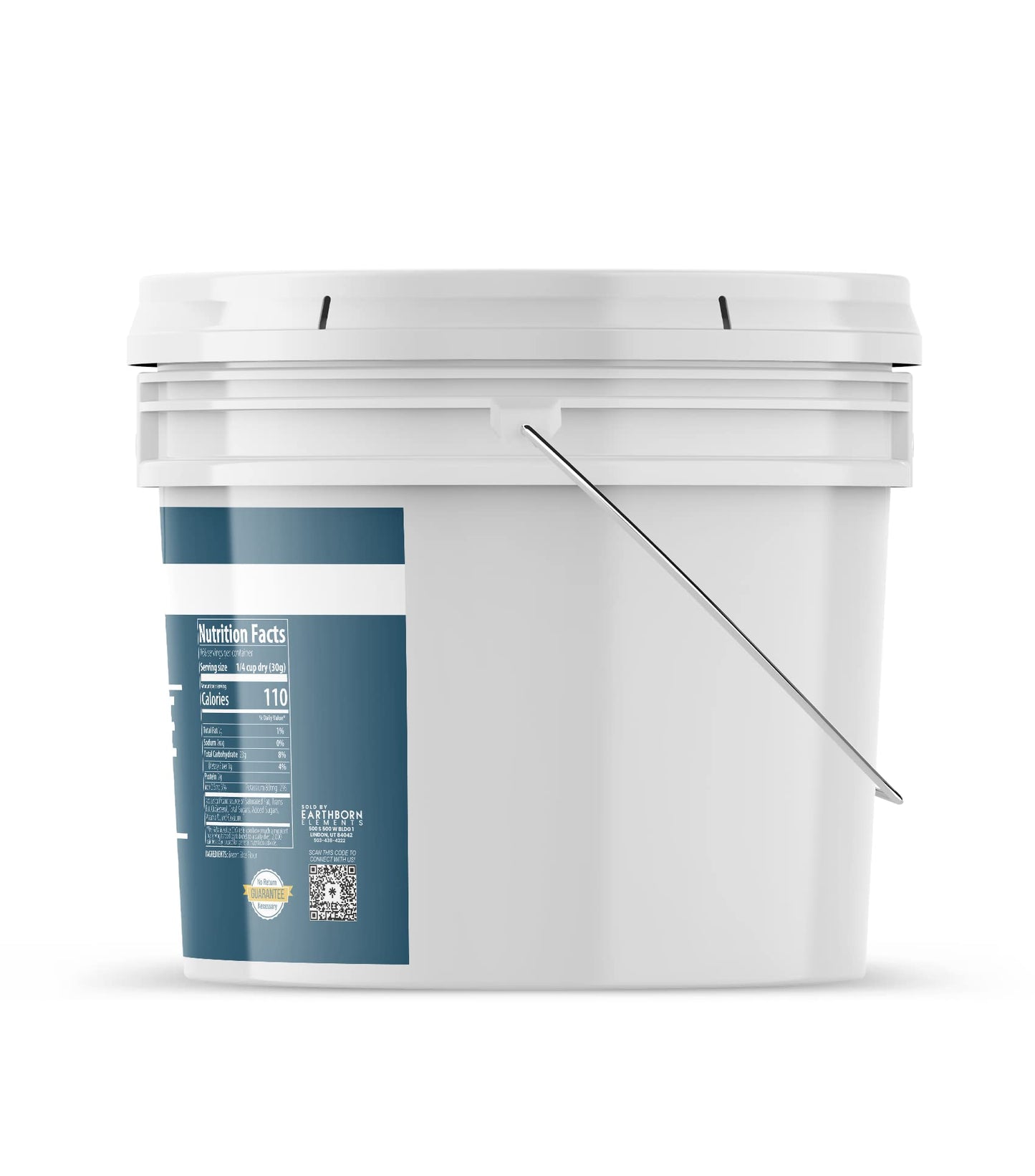 Earthborn Elements Brown Rice Flour 2 Gallon Bucket, Baking, Gluten Free