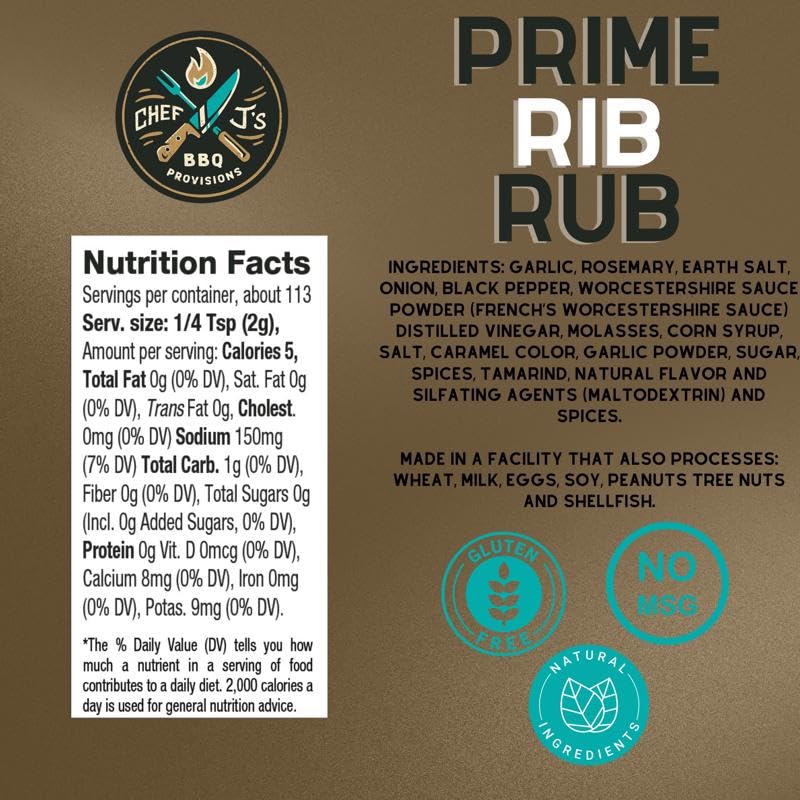 BBQ RUB PRIME RIB 10OZ (Pack of 1)